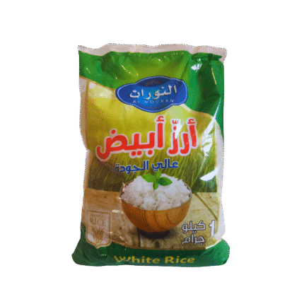 أرز النوران الحبة القصيرة - 1 كيلو